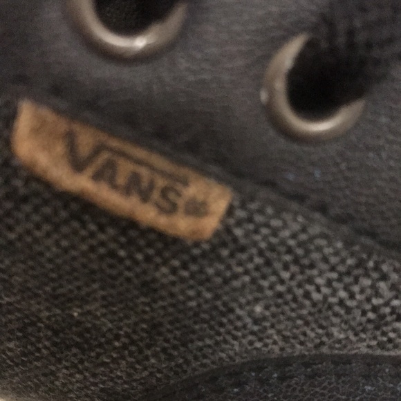 Vans Atwood Deluxe Mens Size 10.5 Black Dachshund Canvas Ortholite Sneaker Shoes - Picture 14 of 16